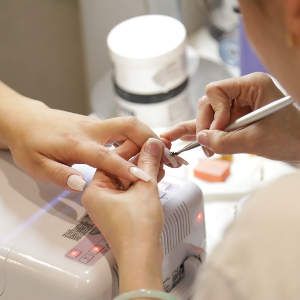 Nail salon service