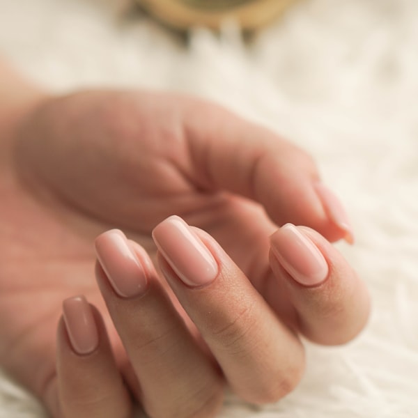 Polished nails